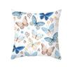 Colorful Butterfly Series Sofa Pillow Cover Nordic Peach Skin Print Office Cushion Pillow Cover Home