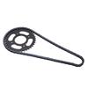 136 Links Chain 428 37T Motorcycle Drive Chain with Sprocket for 43cc 49cc Minimoto Moped Scooters 2 Stroke Pocket Bike