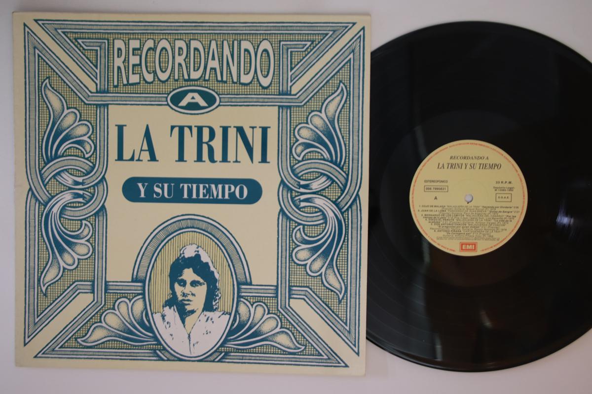 

LP Record VARIOUS - Recordando A La Trini Y Su Tiempo 0567995831 EMI Spain Latin Used