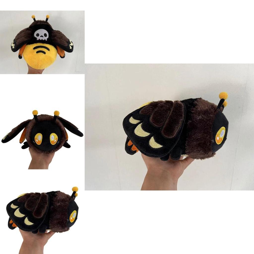 Death's Head Hawkmoth Plush Toy Crystal Ultra Soft 23cm Non-cartoon Animal Design