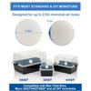 30Pcs Monotub Water Filters Adhesive Reusable Breathable Pads for Mushroom Growing Supplies Indoor Outdoor Lab