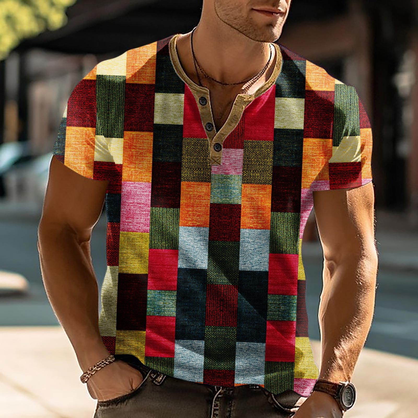 

Чарівна чоловіча сорочка, суперлегкий повсякденний чоловічий одяг з коротким рукавом XL жовтий