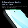 For Realme 14 Pro 5G Case Skin-Touch TPU+PC Matte Phone Shell,Transparent Black