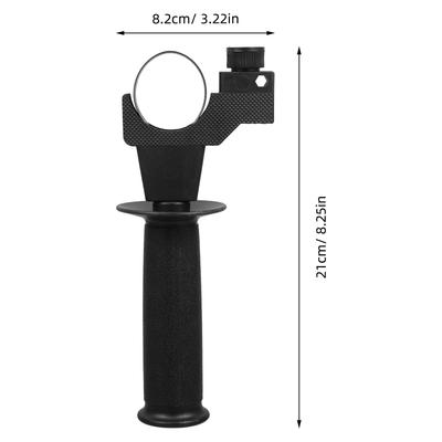 Replaceable Electric Hammer Handle Ergonomic Non-Slip Grip Tool for Impact Drill Compatible with Major Brands Heavy-Duty ABS