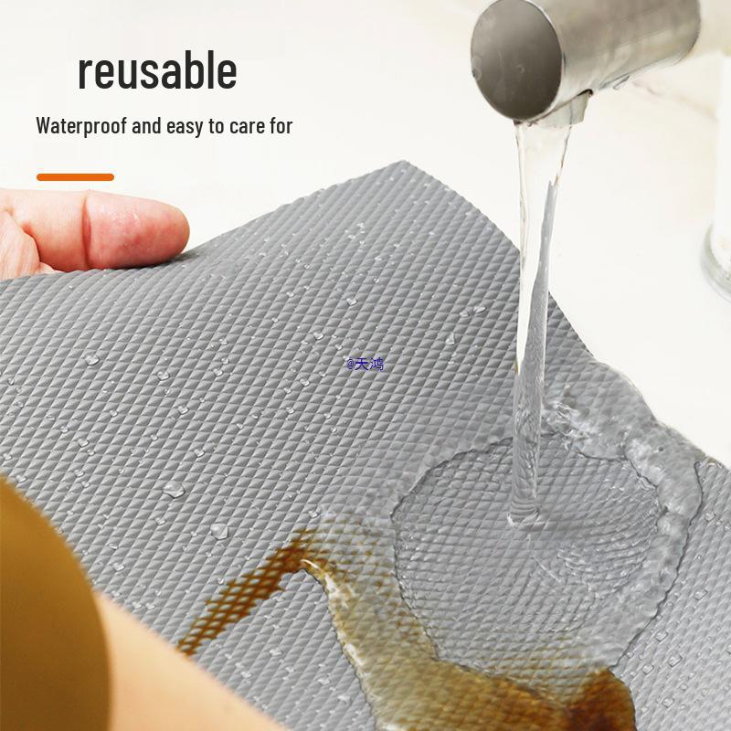 Waterproof and Oil-Proof Non-Slip Mat for Kitchen, Wardrobe, and Shoe Cabinet – Moisture, Dust, and Dirt Resistant.