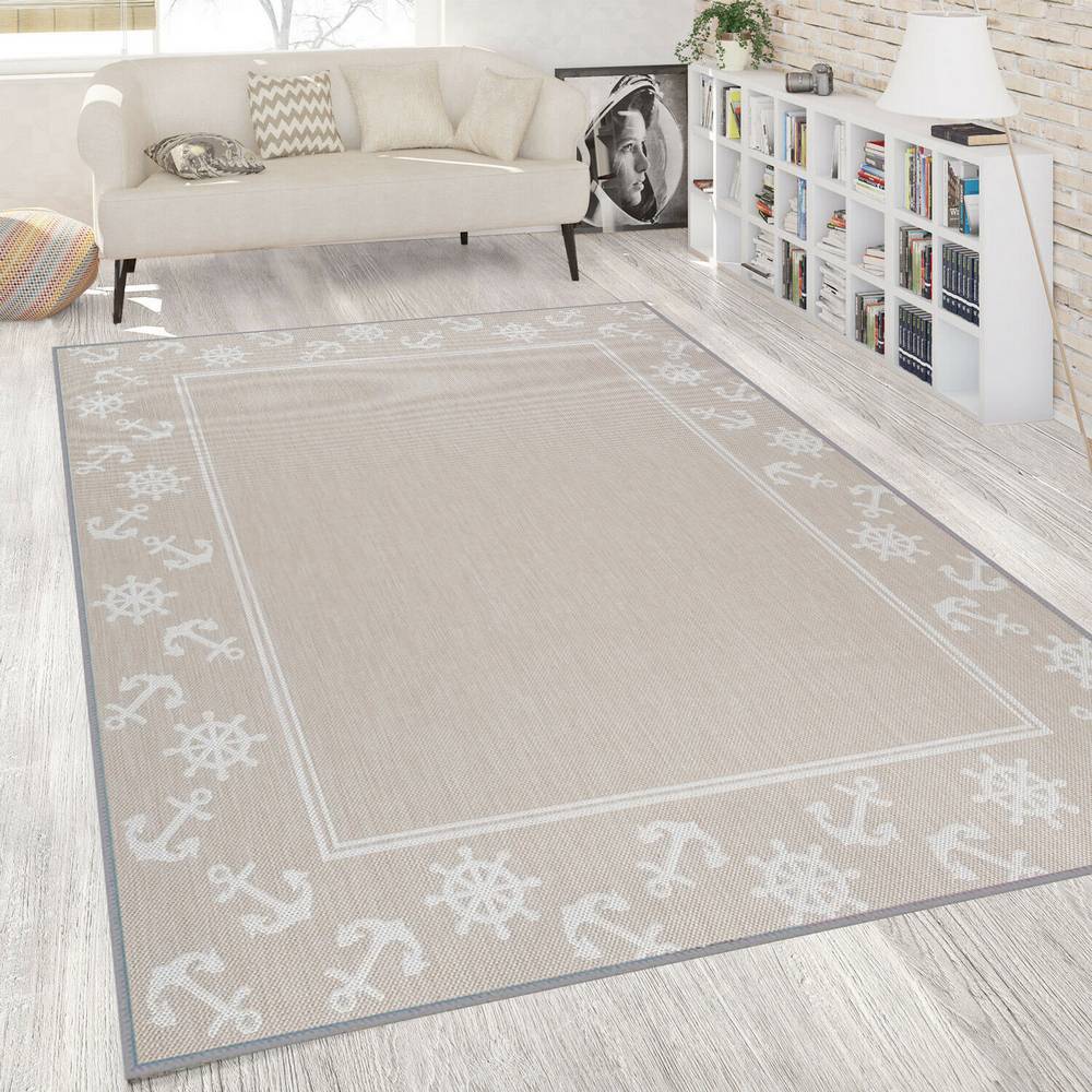 

Rovigo Home Washable Printed Carpet RGHM1806 80X150 бежевый