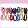 Pvc Braided Transparent Micro Usb Fast Charging Cable For Devices Smartphones