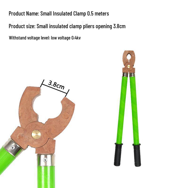 

10 кВ Высоковольтный изоляционный зажим-предохранитель с бакелитовым патроном и 35 кВ Легкие плоскогубцы