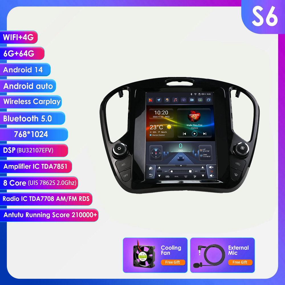 Ossuret 9.7 AI Android Car Radio Multimedia Video Player Intelligent  Auto Stereo 4G for Nissan Juke 2011-2018 for Infiniti ESQ 2014-2019 GPS Carplay