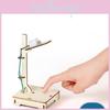Self Made Wooden Voice Controlled Street Lamp Model Set Puzzle Toy For Children Creative Tech Educational Toy Kit