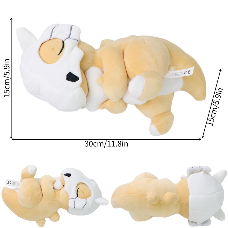Kawaii Pokemon Sleep Cubone Slowpoke Chikorita Psyduck Lucario Piplup Perne de pluș Jucării Lapras Furret Dragonair Mew Peluche Papusa