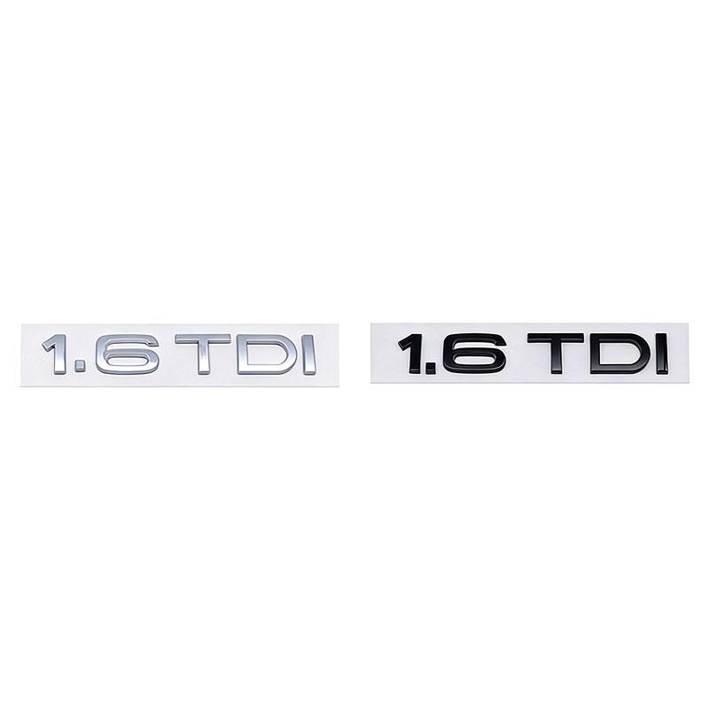2.0TDI 3.0TDI 1.9 4.2 4.5 5.5 5.0 TDI car sticker for q2 S4 6 SQ3 RS5 78TTS refit tail displacement label car accessories