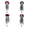 Hallowen Headdress Ladies Girls Stage Performace Parts Decortive Role Player Props Elements Hair Accessories Supplies