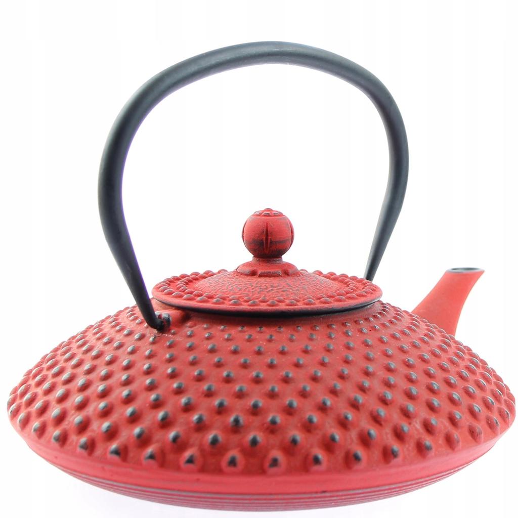 KETTLE, CAST IRON, TEA INFuser