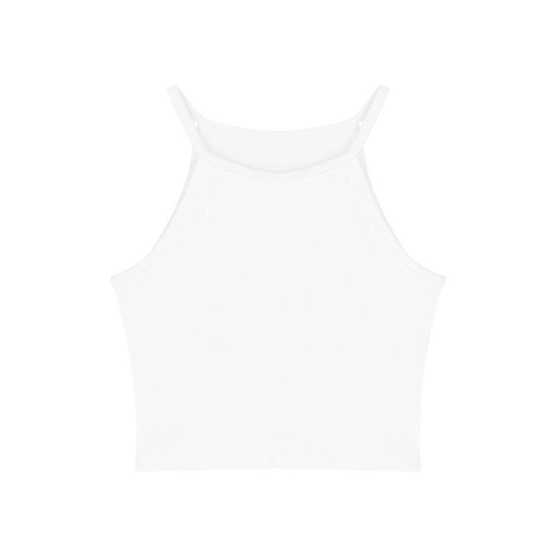 

Летняя женская майка-халтер для похудения 2024 – Сексуальная, стильная, чистое желание Medium белый