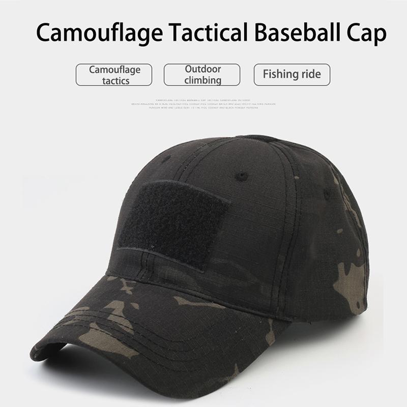 Baseballkappen Camouflage Taktisch Outdoor Soldat Kampf Paintball Verstellbare Kappe
