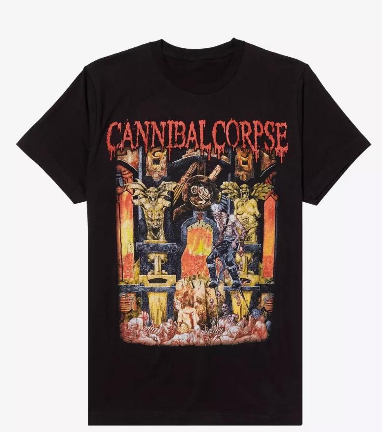 

CANNIBAL CORPSE Live Cannibalism Death Metal T-Shirt Size Medium NEW WITH TAGS L