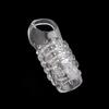 3/4 Penis Rings Cock Rings Penis Sleeve Penis Trainer Delay Ejaculation High Elasticity Time Lasting Sex Toys for Men