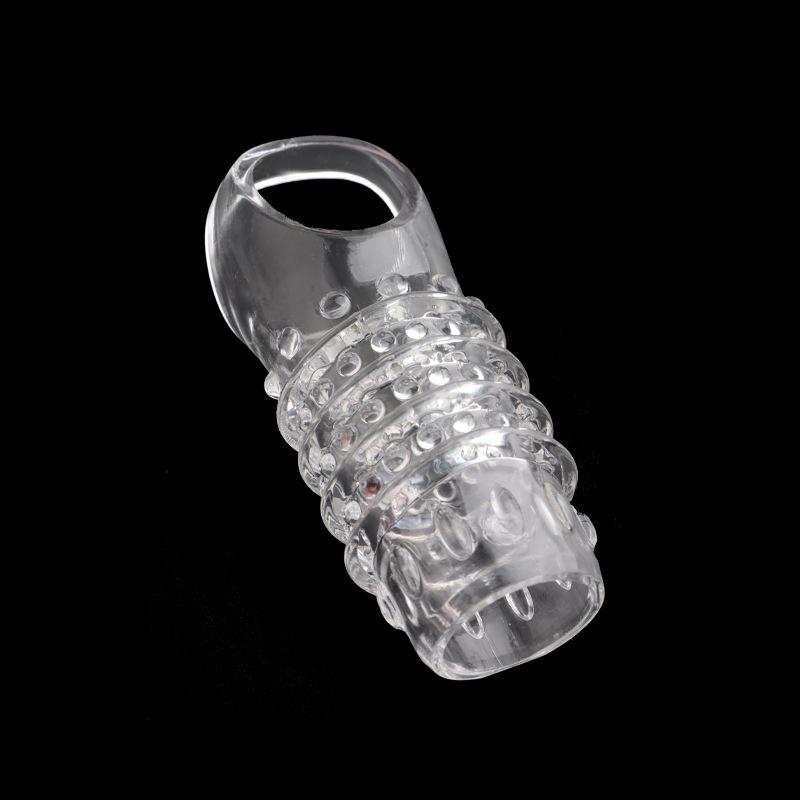 3/4 Penis Rings Cock Rings Penis Sleeve Penis Trainer Delay Ejaculation High Elasticity Time Lasting Sex Toys for Men