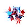 Hairpin Latte Style Independence Day Theme Red White Blue Hairpin No Damage USA Flag Hair Clip Hair Accessories