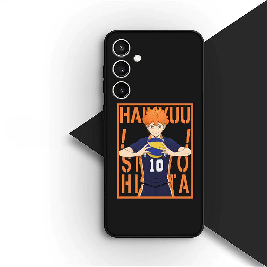 

for Samsung Galaxy S20 S22 S21 FE Ultra Plus A07 A17 A15 A16 A25 A57 A37 Phone Cover Soft Case Shoyo Hinata Toru Oikawa Haikyuu Galaxy A16