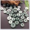 Myanmar Jade Dark Green Ping'an Kou Pendant