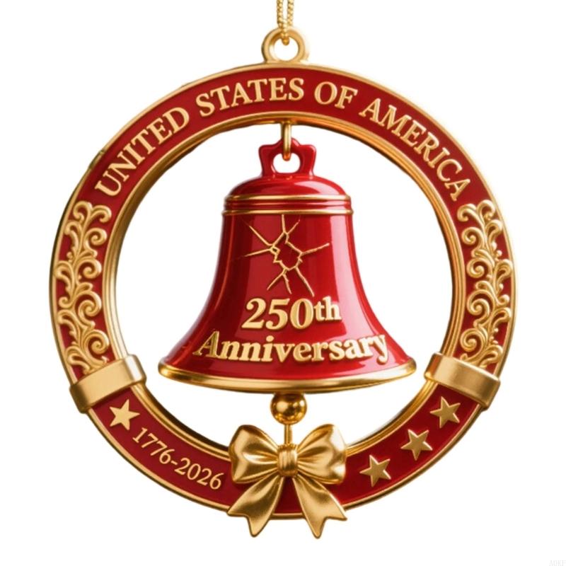 250th Anniversary Charm Christmas Tree Decoration For Festival Celebration A0KF