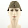 Russian Designs Boat Shape Hat Five Pointed Star Garrison Hat for Fashion Forward Individuals and Cultural Event