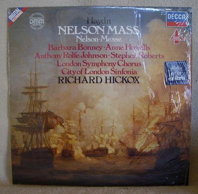 LP Record HAYDN, BARBARA BONNEY, ANNE HOWELLS - Nelson Mass = Nelson Messe 643235 DECCA 1985 Switzerlan Classical Used