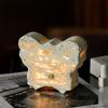 Marble Touch Lamp 3 Light Colors Night Light Dual Control Night Lamp Natural Limestone Adjustable Brightness Table Lamp Rechargeable Bedside Lamp for
