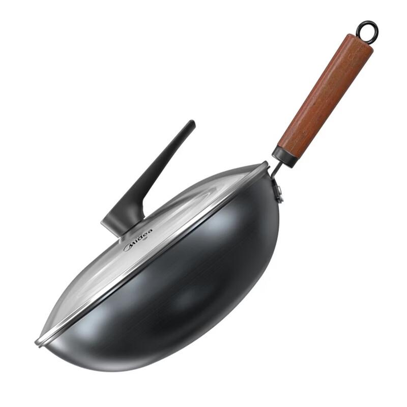 Midea Nitrided Iron Wok - G3201
