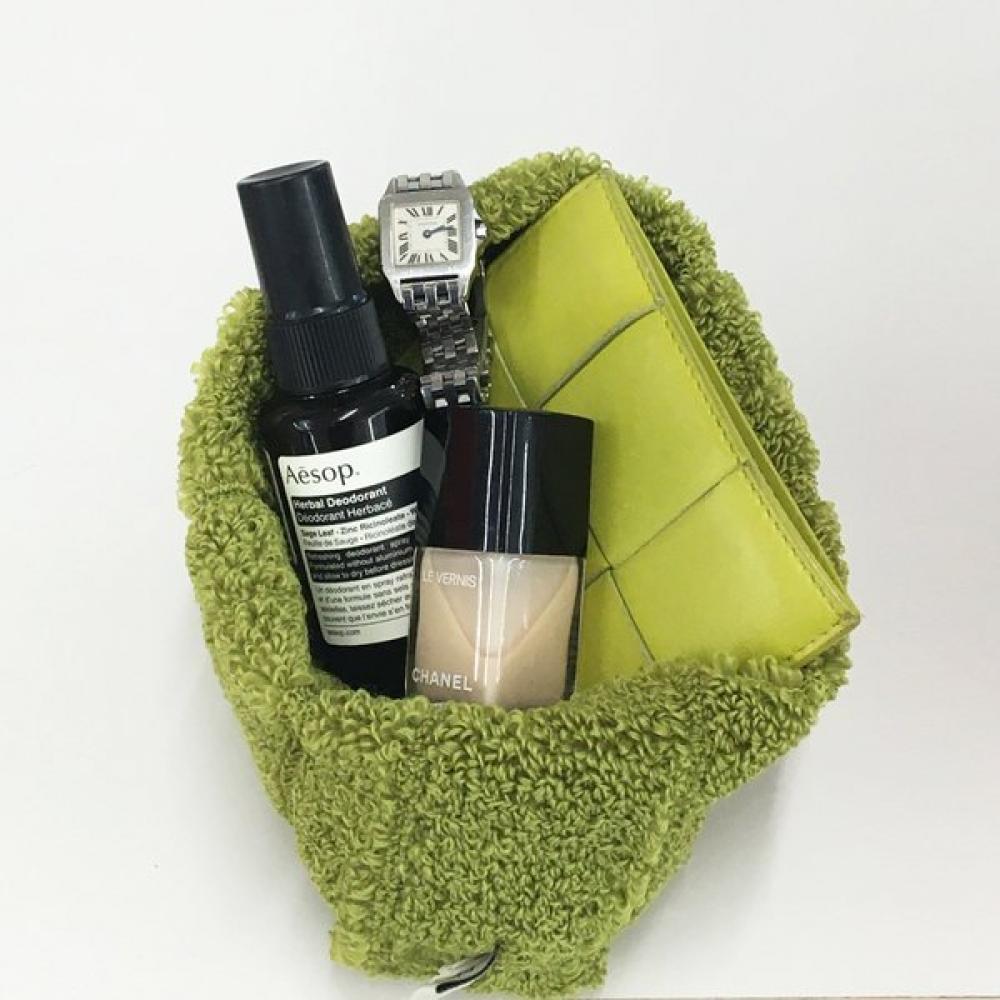 Pleatsmama Olive Poodle Microbag