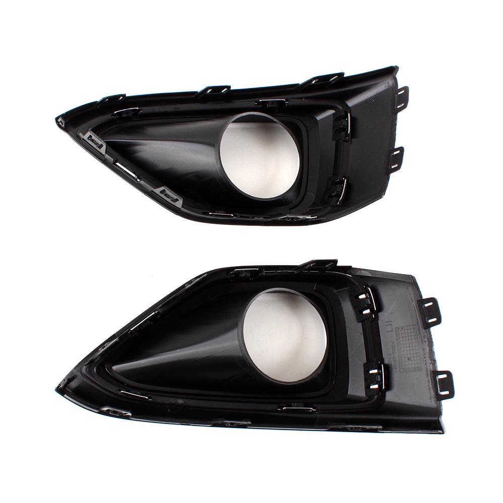 Fits 19-21 Honda BR-V: Front Bumper Fog Light Cover Electroplated Frame