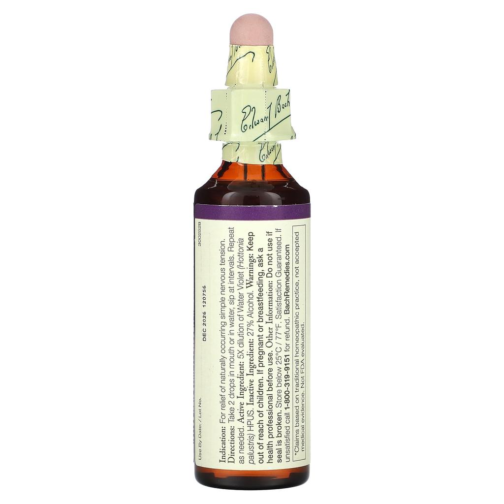 Original Flower Therapy, Water Violet, 20Ml(0.7Fl Oz)