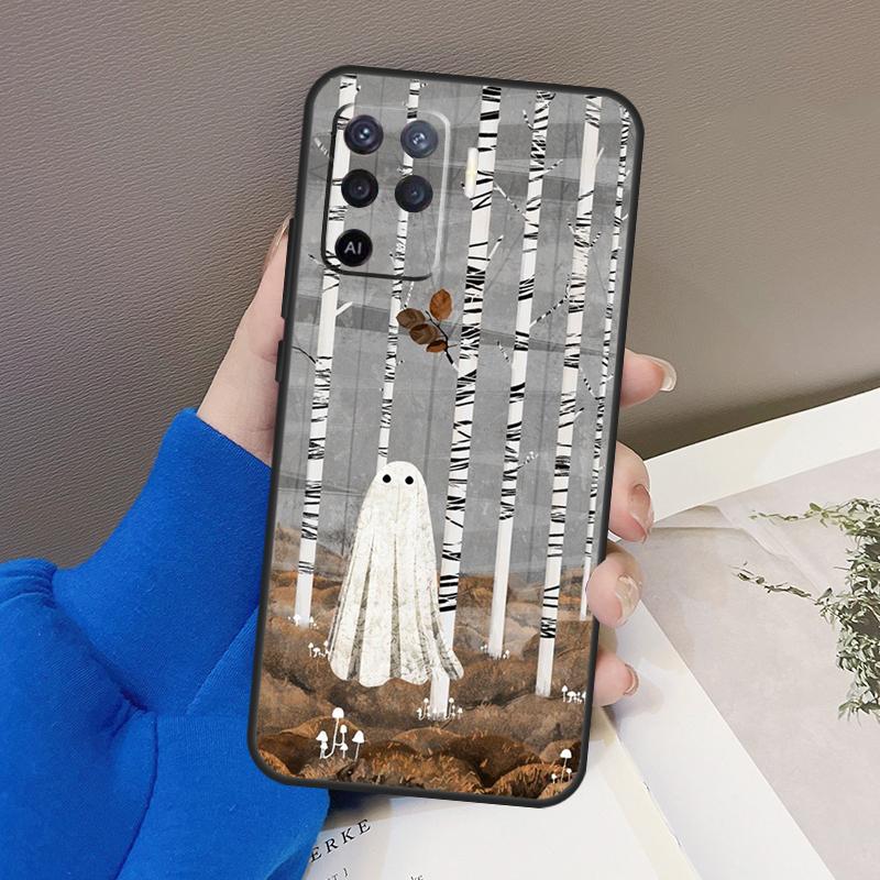 Ghosts Funny Case For Oppo A78 A38 A18 A98 A58 A60 A80 A40 A96 A76 A16 A94 A74 A54 A15 A17 A57 A77 A5 Pro
