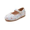AS New Kids Shoes Baby Girls Princess Shoes Children Flower  Flats Toddler Dance Leather Shoes Infant Party Shoes Mary Jane