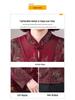 Spring Outfit: New Chinese Style Long Sleeve T-Shirt for Middle-Aged and Elderly Women, Plus Size Available