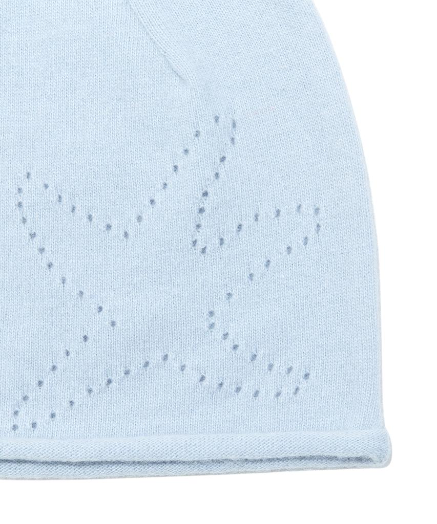 THE COLDEST MOMENT Tcm Starfish Rolled Knit Beanie (Sky Blue)