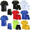 Men Sports Running Suit Quickdrying Short Sleeve Shirts Summer Gym Shorts