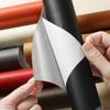 Self-Adhesive Leather Repair Patch Sofa Black PU Leather Sticker for Furniture Table Chair Clothes Car Seats Shoe Bags Fix Patch