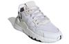 Adidas Originals Nite Jogger Low top Sports Casual Shoes White Brown Teenagers EE6482