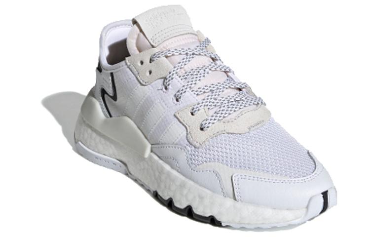 Adidas Originals Nite Jogger Low top Sports Casual Shoes White Brown Teenagers EE6482