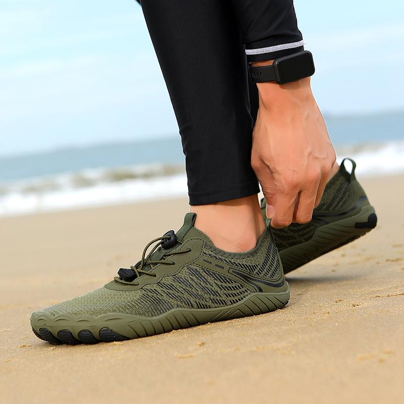 Foldable Breathable Aqua Shoes Unisex Quick Dry Barefoot Water Sneakers for Seaside Snorkeling Surfing Beach Wading Walking