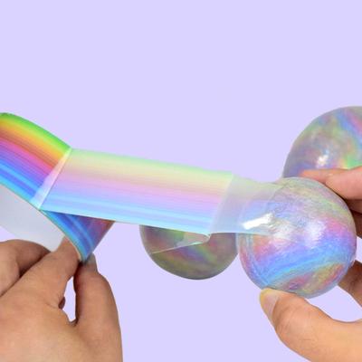 Tape Ball Sticky Tapes Colored Decompression Adhesive Rolling Diy Funny Toys Color Balls Making Colorful Masking Toy Glue