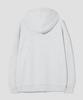Agod 2_Way Sweat Hooded Zip-Up [White Melange]