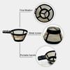 4Pcs Reusable Coffee Filters 80 Mesh Premium Coffee Filter Basket 80 Mesh Crafted For Consistent Coffee Quality