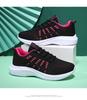 Novos sapatos de corrida de malha para primavera, ultraleves, com sola macia, de sola plana, antiderrapantes, para desporto e lazer, sapatos para estudantes