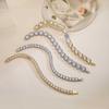 HECHENG, 6MM/10MM 18K Vergoldetes Kupfer Zartes Luxus Funkelnder Zirkonia Schmuck Armband Damen Bankettschmuck