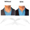 Adjustable Shirt Collar Support Shaper Collar Stays Slick Shirt Anti-roll Fixed Shaper Collar Stays Bundle Kit Clothes Accessory