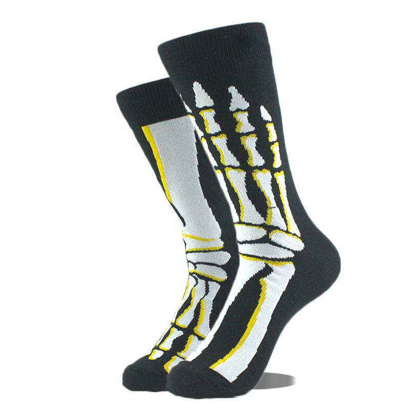 AB Professional Design Funny Socks Men Happy Animal Music Beer Skarpetki Sokken Hip Hop Big Size Meias Skateboard Divertidos